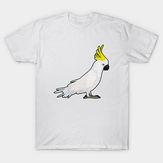 Sulphur crested cockatoo T-Shirt by jurjenbertens